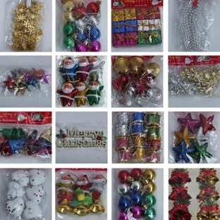 Soft Rain 151PCSSET Hanging Ornaments Pack of 151