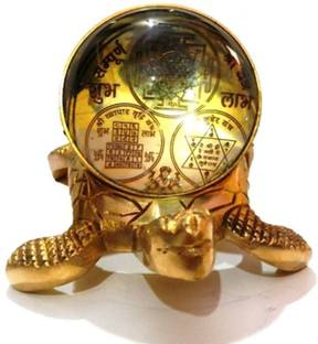 Divine Kraft Sampurna Shri Yantra - Kuber Vyapar Vridhi Brass Yantra