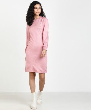 chinese dress ladies Buy Van Heusen Women Women's Polyester Blend Casual Dress Casual Dress  Modern Above The Knee Dress (VWDRCRGFK43410_Beige, XS at Amazon.in