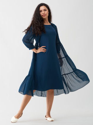 sachin and babi light blue dress Plus Size Cocktail Dresses