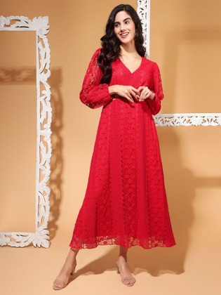 sachin and babi light blue dress Red Dresses For Women - Buy Red Dresses For Women online at Best Prices in  India