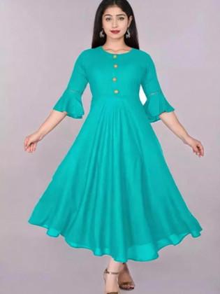 Sea Green Color Dress - Buy Sea Green Color Dress online at Best Prices in  India | Flipkart.com