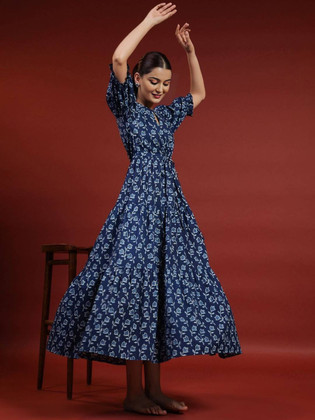 chinese dress ladies Fancy Floret Open Back Party Dress – Mia Belle Girls main image 0