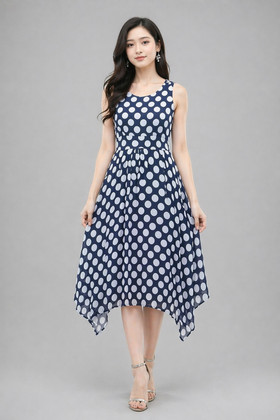 Blue Dresses - Buy Navy Blue Dresses Online at Best Prices In India |  Flipkart.com