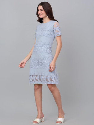 chinese dress ladies Phoebe Lace Dress (ivory) main image 0