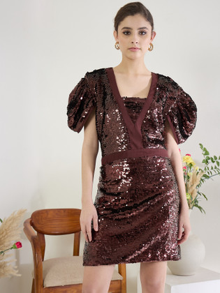 Sequin Dress - Buy Sequin & Glitter Dresses online at Best Prices in India  | Flipkart.com