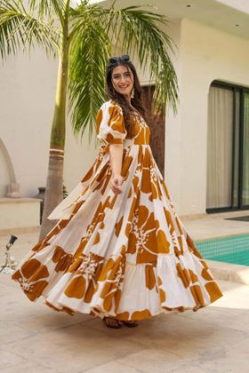 chinese dress ladies Price History of Girl's Georgette Fit and Flare Maxi Dress from Amazon  63_72623028