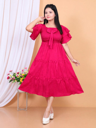 Pink Dress - Buy Pink Dresses Online at Best Prices In India | Flipkart.com