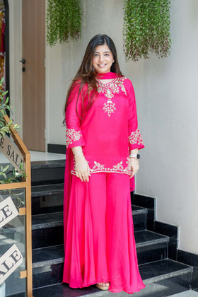 Plazo Dress - Upto 50% to 80% OFF on Ladies Plazo Suits Online at India's  Best Online Shopping Store - Flipkart.com
