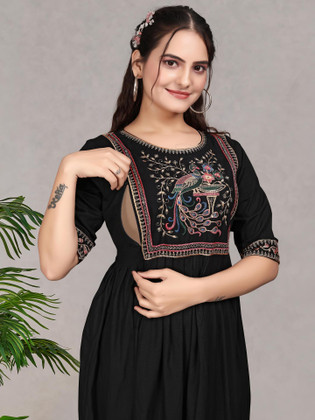 rc lady dress RC Logo Dress in Black for Women