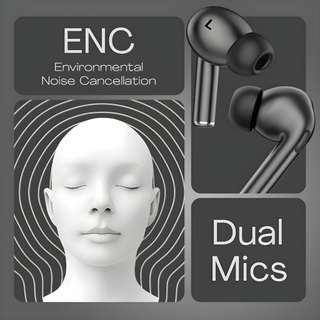 house of common Master buds Wave ANC | 49dB 6 Mic ENC, 48Hr Playtime ...