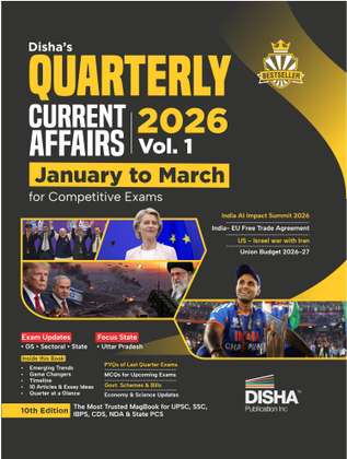 PW UPSC Quarterly Current Affairs Magazine Vol. 1 January to March 2026 ...