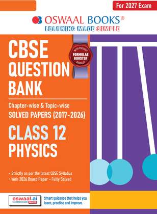 Oswaal CBSE Question Bank Class 12 Set of 3 Books Physics, Chemistry ...