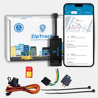 Ajjas Lite 4G Wired GPS Tracker for Car, Bike, Truck, Bus with 2 Year ...