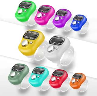 KEFNCLE Digital Finger Tally Counter Ring for Japa and Naam Jaap ...