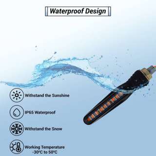 gearvolt Front, Rear LED Indicator Light for TVS Apache Price in India ...