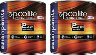 Asian Paints APCOLITE RUSTSHIELD ANTI RUST PU ENAMEL - BLACK 1 LTR ...
