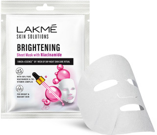 Lakmé Skin Solutions Sheet Mask Brightening with Niacinamide 25 ml