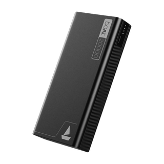 boAt 20000 mAh 22.5 W Slim Power Bank Carbon Black, Lithium Polymer, Fast Charging, Quick Charge 3.0, Power Delivery 3.0 for Laptop, Mobile, Tablet, S