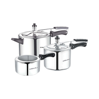 BAJAJ New Shakti 2 L, 3 L, 5 L Inner Lid Pressure Cooker