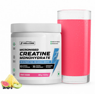 Wellcore Micronised Creatine Monohydrate | Lab Tested | Enhanced Absorption | 100% Pure Creatine