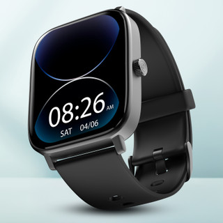 Noise Colorfit Icon 2 1.8'' Display with Bluetooth Calling, AI Voice Assistant Smartwatch Jet Black Strap, Regular