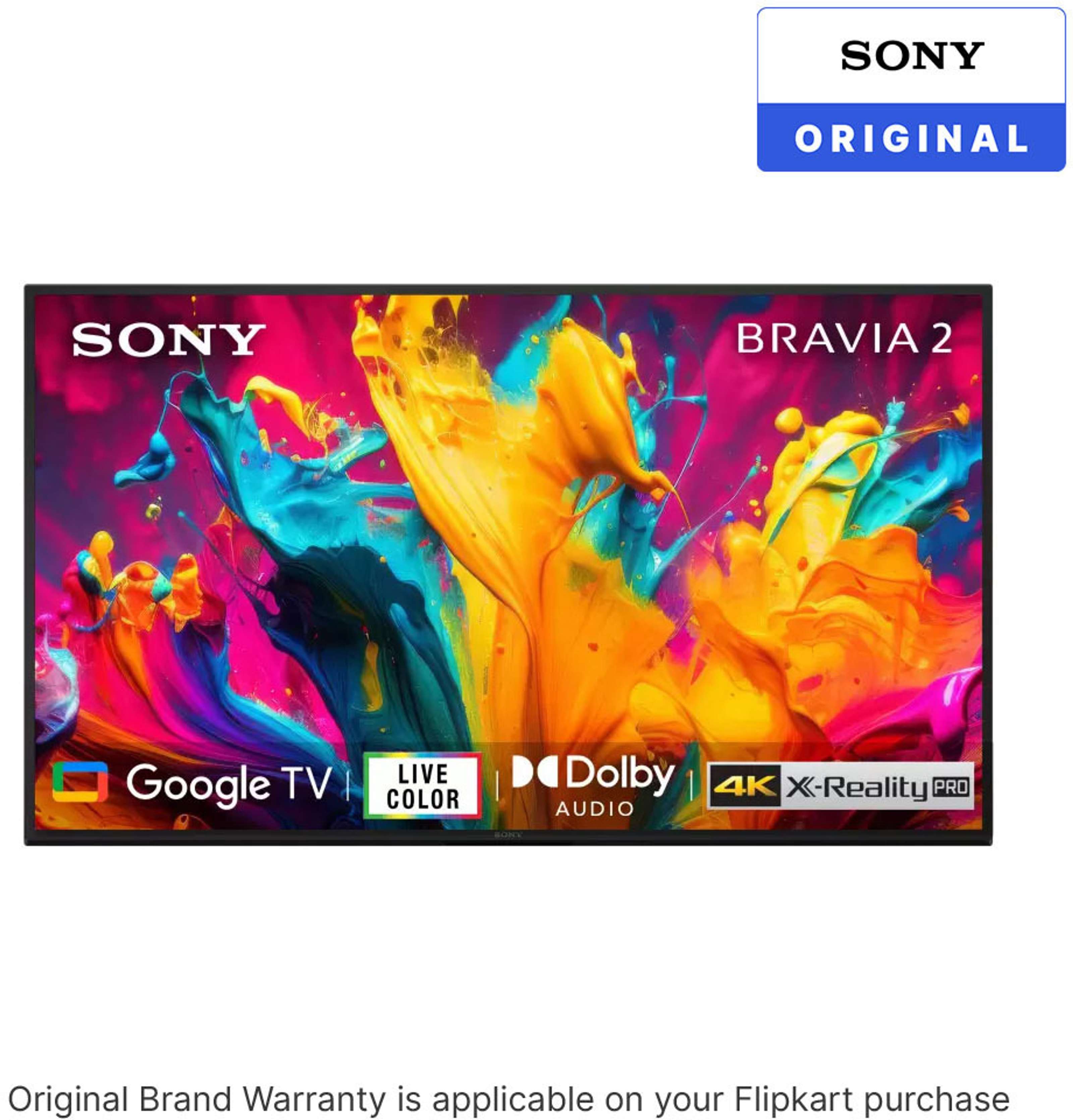 SONY Bravia 2 108 cm (43 inch) Ultra HD (4K) LED Smart Google TV (K-43S20B)