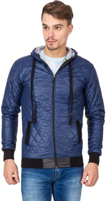 campus sutra hooded quilted jacket