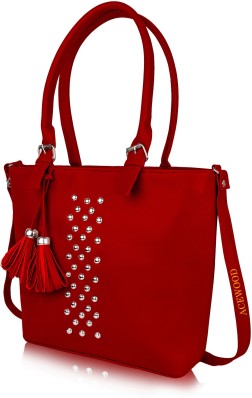 a red purse