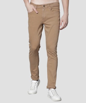 mens khaki stretch jeans