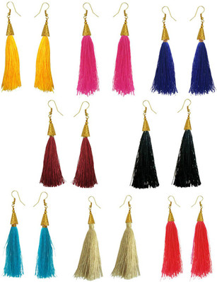 resham thread earrings Kenda