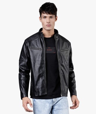 mens leather jacket in flipkart