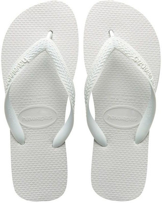 mens white flip flops