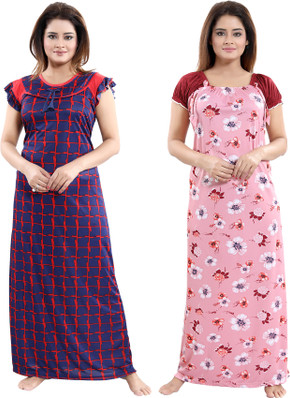 Basic Indigo Denims Night Dresses And 