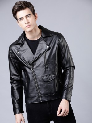 mens leather jacket in flipkart