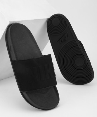 nike all black slippers