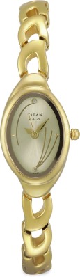 gold titan raga ladies watches