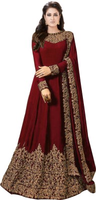 fancy gown on flipkart