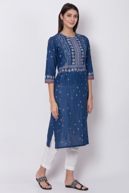 biba cotton kurta set