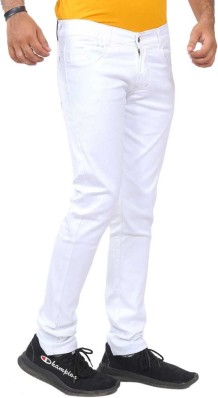 cotton jeans white colour