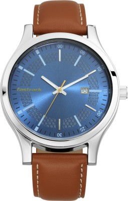 fastrack leather watches