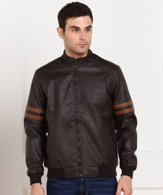 mens leather jacket in flipkart