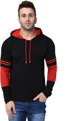 shirt with hood mens