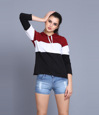 hooded shirts & tops