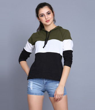 hooded shirts & tops