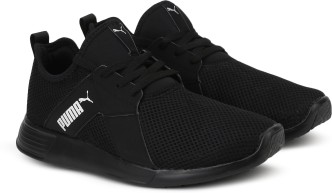 puma black shoes under 1500