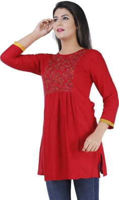 cotton kurti tops for jeans