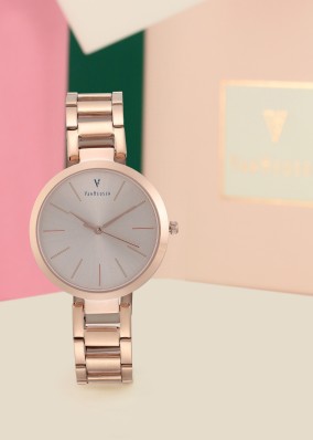 fastrack watches for women rose gold