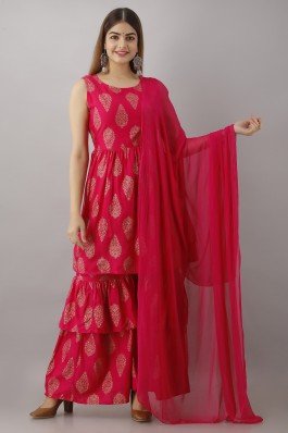 sharara suit on flipkart