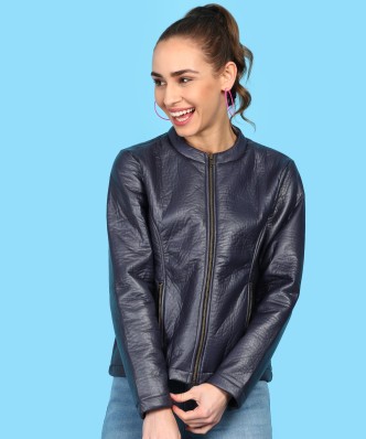 leather jacket women flipkart